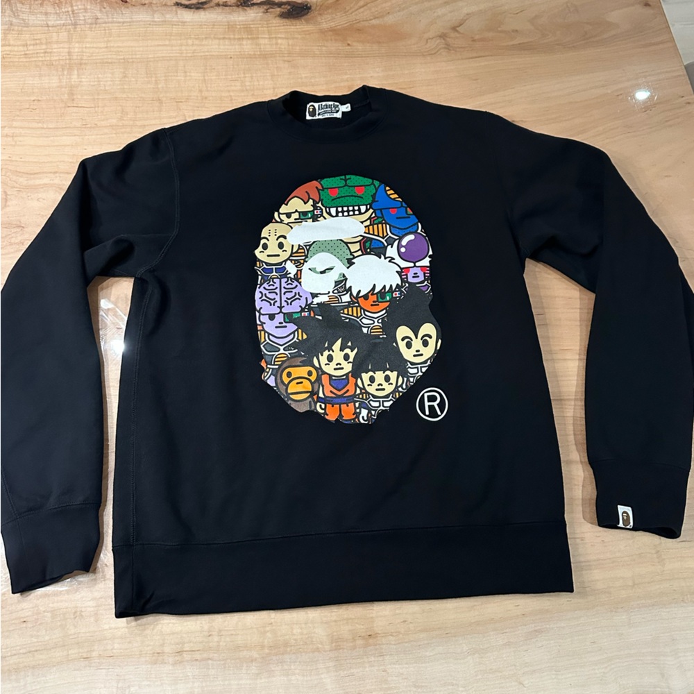 A Bathing Ape BAPE x Dragon Ball Z sweatshirt